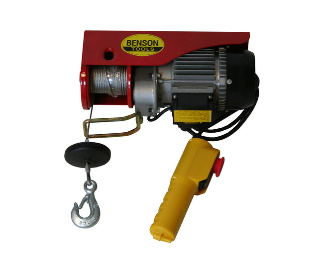 Hijsinrichting 125-250 kg, 12m kabel, 530W motor voor garages