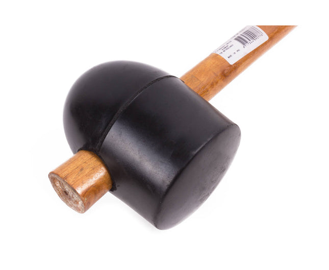 Rubberhamer Ø90 mm met Houten Steel - Ideaal voor Tegelplaatsing