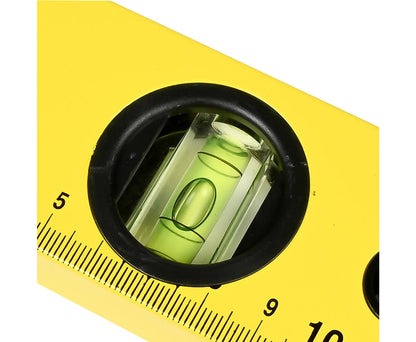 30 cm Aluminium Waterpas - Drievoudige Libellen, Compact en Lichtgewicht