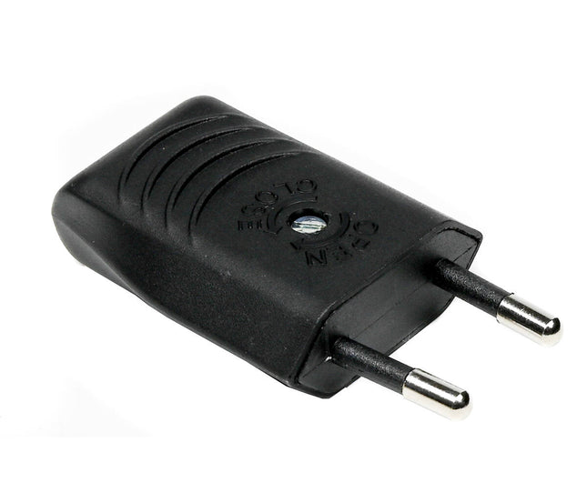 Stekker P Zwart 2.5A - Betrouwbaar voor Thuis en Kantoor Apparaten