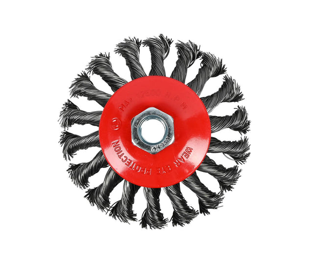 Staalborstel 100mm Haakseslijper: Roestverwijdering & Oppervlaktevoorbereiding