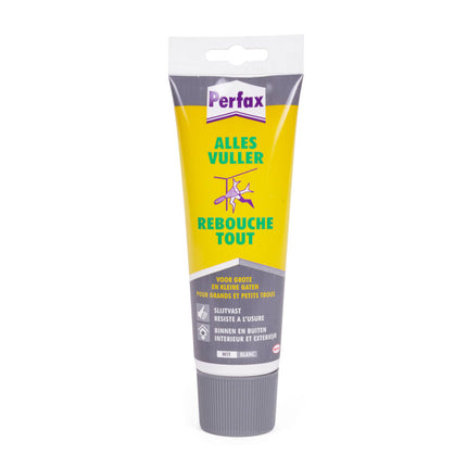 Perfax Allesvuller 330g: Herstel Muren en Hout, Droogt Snel