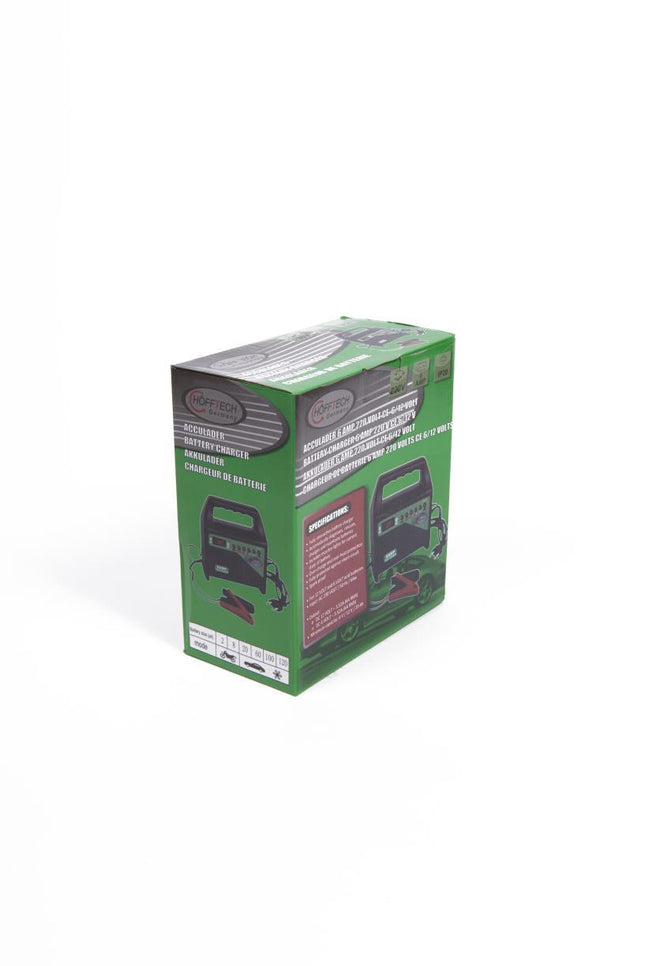 Acculader 220-240V / 6-12V / 6A – Laadcapaciteit 2, 4 en 6 A, Spanning 220 V, 12 V