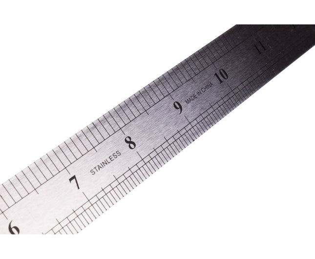 Liniaal 30 cm RVS - Ideaal voor Nauwkeurig Meten en Snijden