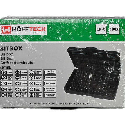 Bitbox 100 dlg - 100 Cr-V Bits in Kunststof Box voor Boormachines