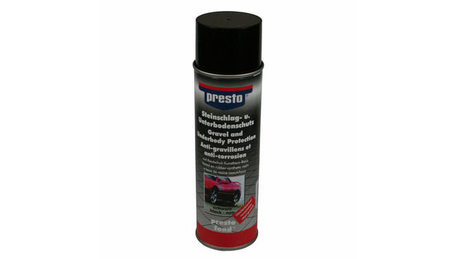 Presto anti steenslag zwart 500 ml