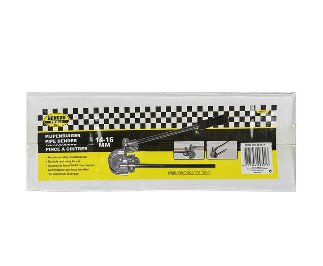 Pijpenbuiger 14-16 mm - Buigt Aluminium/Koper tot 180° moeiteloos