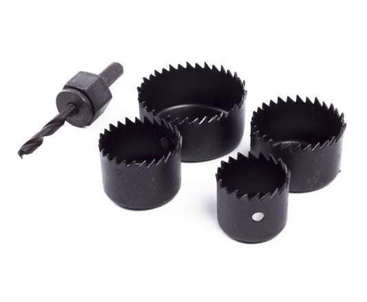 Gatenzaagset 5 dlg Ø32-54mm Carbon Staal, Perfect voor Hout & Gips.