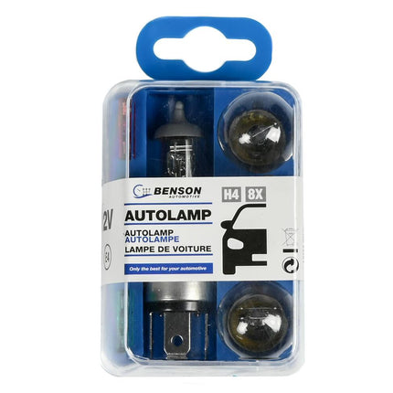 Autolamp H4 Set 12V 8st E4 - Verbeterde Zichtbaarheid Auto's