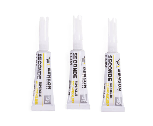Secondelijm 3 dlg - Snelle hechting voor hout, metaal & keramiek