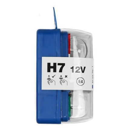 Autolamp H7 12V Set: 8-delig, inclusief zekeringen, E4 gecertificeerd.