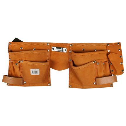 Gereedschapschort leder 10 vaks