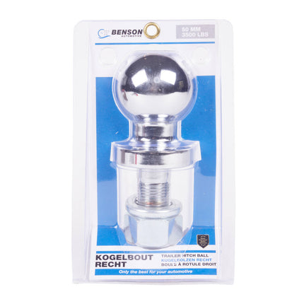 Kogelbout 50mm 3500lbs, ideaal voor zwaar transport.