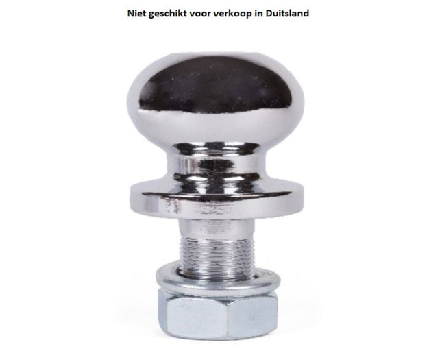 Kogelbout 50mm 3500lbs, ideaal voor zwaar transport.