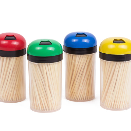 Cocktailprikkers 4 dlg – 6.5 cm, 4.2 cm, 7.5 cm, Voor diverse hapjes