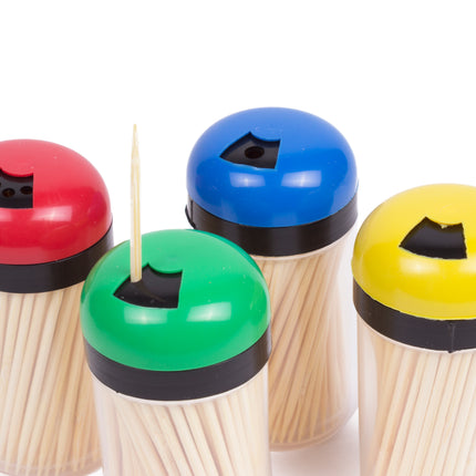 Cocktailprikkers 4 dlg – 6.5 cm, 4.2 cm, 7.5 cm, Voor diverse hapjes