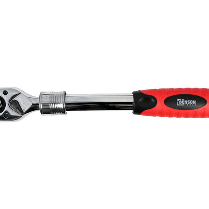 Ratel 1/2" Telescopisch Cr-V 300-435mm 512Nm voor Krappe Ruimtes