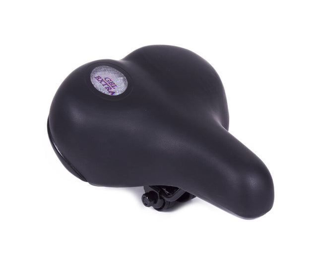Fietszadel Gel, 27x17cm, Zwart, Voor Lange Fietstochten