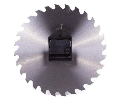 Cirkelzaag Wandklok, 250mm Metaal, Zaag & Hamer Wijzers, Set van 6