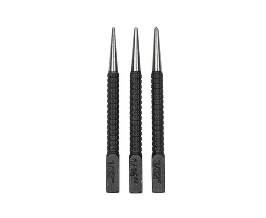 Centerpunt 100 mm 3-delig Staal - Precisiewerk Metaalbewerking Set