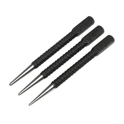 Centerpunt 100 mm 3-delig Staal - Precisiewerk Metaalbewerking Set