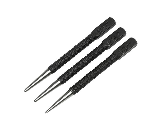 Centerpunt 100 mm 3-delig Staal - Precisiewerk Metaalbewerking Set