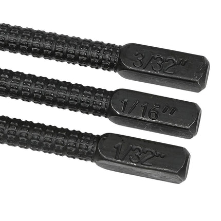 Centerpunt 100 mm 3-delig Staal - Precisiewerk Metaalbewerking Set