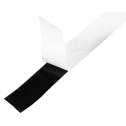 Klittenband Zelfklevend 1m Zwart - Kabelbeheer & Decoratief Bevestigen