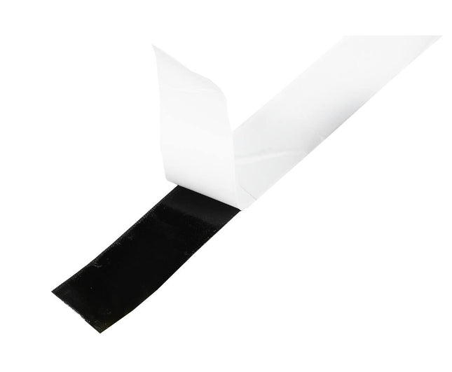 Klittenband Zelfklevend 1m Zwart - Kabelbeheer & Decoratief Bevestigen