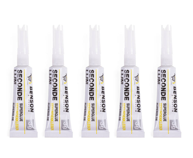 Secondelijm 5 dlg - Voor hout, metaal, glas, snelle hechting