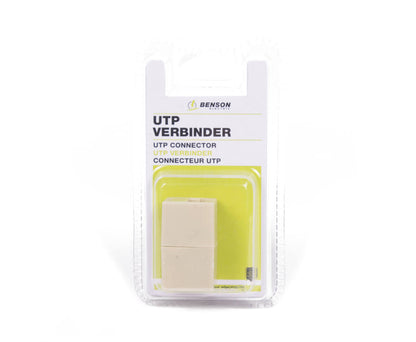 RJ45 UTP Verbinder - Koppel Twee Netwerk- of ISDN-kabels Snel en Eenvoudig