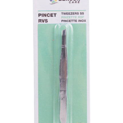Pincet RVS – 87MM, Voor de wenkbrauwen