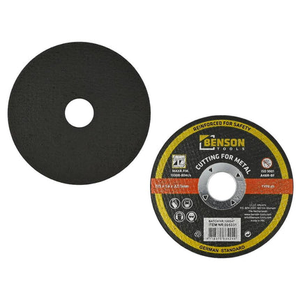 Doorslijpschijf Metaal ø115mm, 1.6mm dik, Voor Staal en Non-ferro.