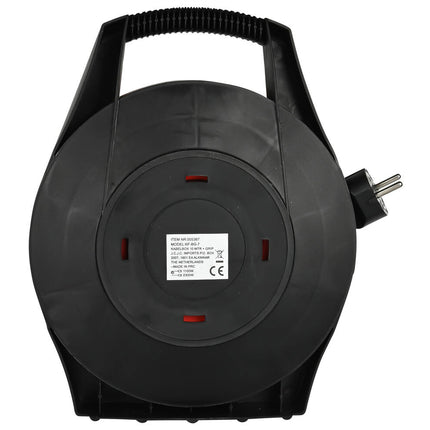 Kabelbox 10m, 2300W, ingebouwde thermische beveiliging, tuinprojecten