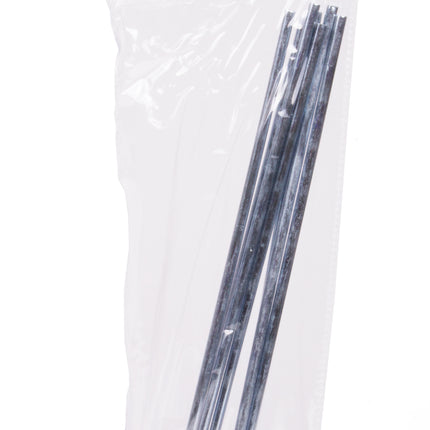 Tentharingen open oog 7 dlg – Afmeting tentharing Ø 5 mm x 23 cm, Materiaal metaal