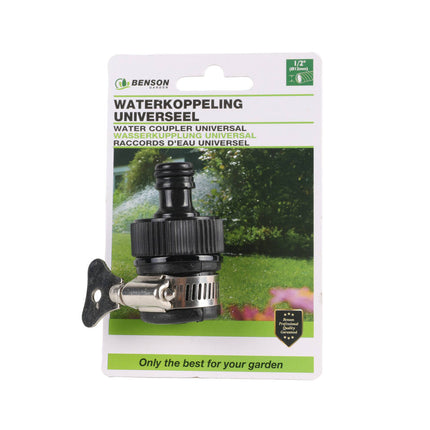 Universele Waterkoppeling 16-19mm Snelkoppeling voor Tuinslangen