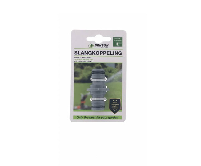 Slangkoppeling 1/2''-5/8'' voor Tuinslangverlenging, Kunststof Materiaal