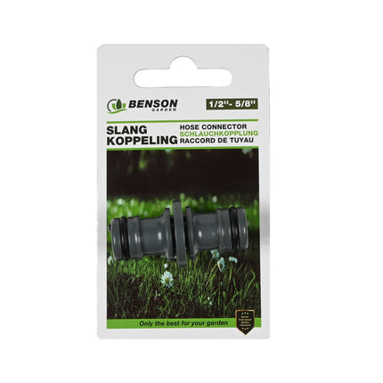 Slangkoppeling 1/2''-5/8'' voor Tuinslangverlenging, Kunststof Materiaal