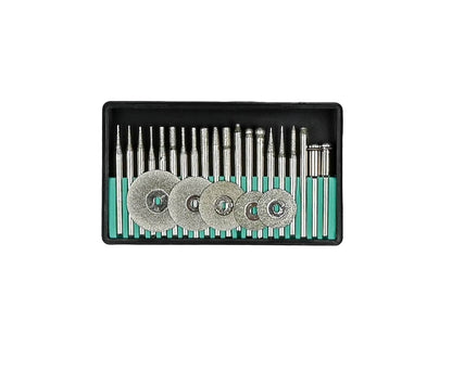 Diamantvijl Set 25 dlg - Precisiewerk voor hout en metaalbewerking
