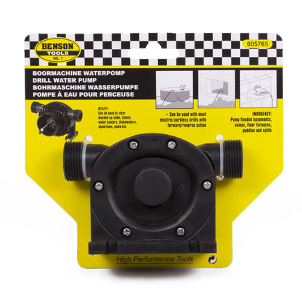 Boormachine Waterpomp, 1200W, 4500L/u, ideaal voor tuinirrigatie