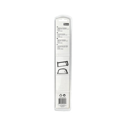 Zaagbladen 300 mm, 24 TPI, 10 st., voor hout/metaal/kunststof.