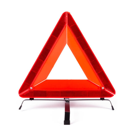 Gevarendriehoek E-keur 39,5cm, 42cm zijden, 4,3cm reflector, opbergbox