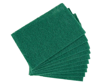 Schuurpadenset 10 stuks, ideaal voor pannen en verfklussen, 15x10x0.6 cm