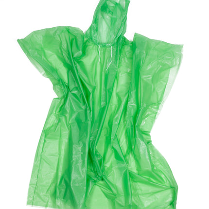 Poncho lichtgewicht mix – lengte 100 cm, breedte 124 cm, gewicht 61 gram, dikte 0,03 mm