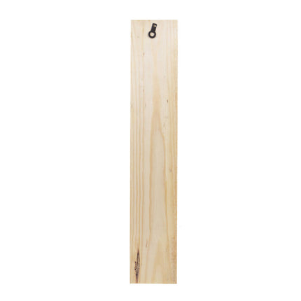 Jumbo Muurthermometer 40cm - Hout, °C/°F, Ideaal voor Buitengebruik