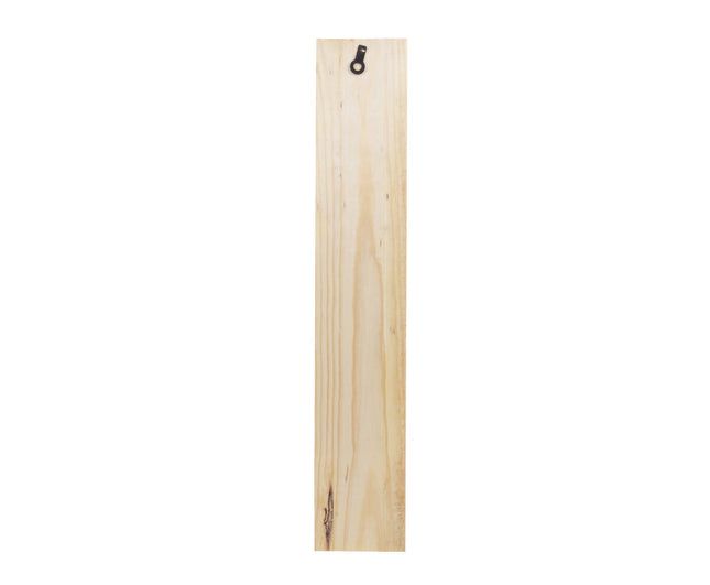 Jumbo Muurthermometer 40cm - Hout, °C/°F, Ideaal voor Buitengebruik
