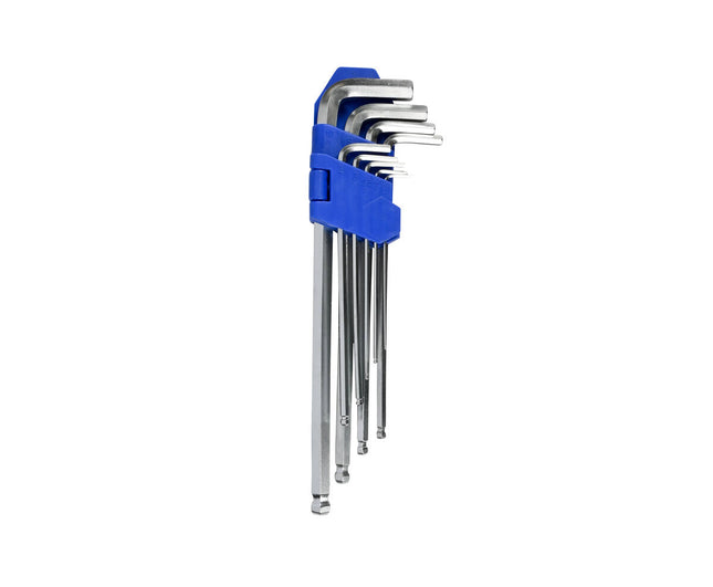 Inbus Sleutelset 9-delig Profi, Staal, Voor Meubelmontage & Reparaties