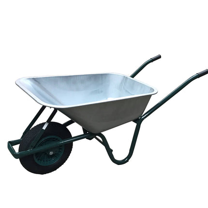 Kruiwagen 85L Gegalvaniseerd voor Tuin- en Bouwmaterialen Transport