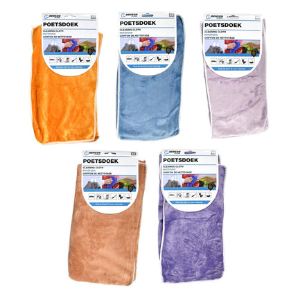 Poetsdoek 2 dlg multifunctioneel – Aantal 2 stuks, Afmeting 17 x 35 cm en 35 x 35 cm