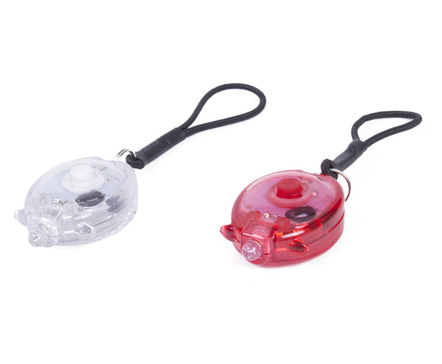 Fietslicht Set 2dlg Mini - 3 Lichtmodi, Inclusief Batterijen, Compact